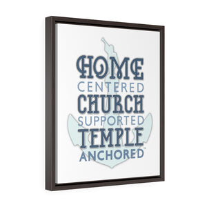 Vertical Framed Premium Gallery Wrap Canvas