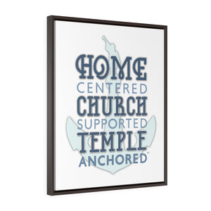 Vertical Framed Premium Gallery Wrap Canvas