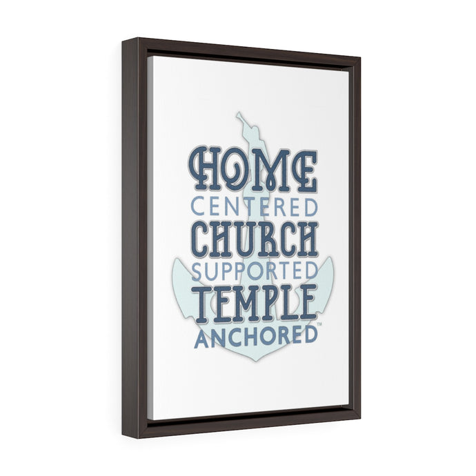 Vertical Framed Premium Gallery Wrap Canvas