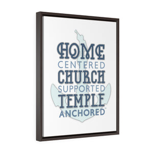 Vertical Framed Premium Gallery Wrap Canvas