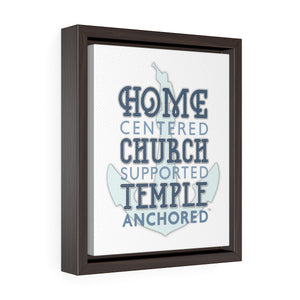 Vertical Framed Premium Gallery Wrap Canvas
