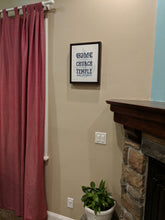 Load image into Gallery viewer, Personalized Temple Anchored Framed Artwork