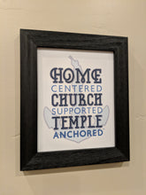 Load image into Gallery viewer, Temple Anchored Framed Artwork