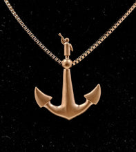 Load image into Gallery viewer, Temple Anchor Necklace Pendant