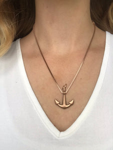 Temple Anchor Necklace Pendant