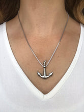 Load image into Gallery viewer, Temple Anchor Necklace Pendant