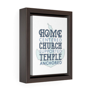 Vertical Framed Premium Gallery Wrap Canvas