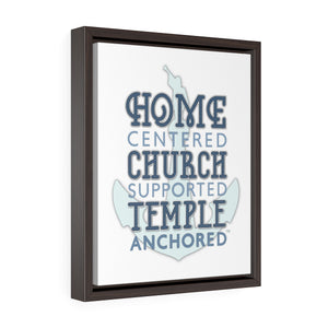 Vertical Framed Premium Gallery Wrap Canvas