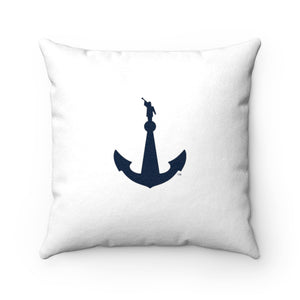 Faux Suede Square Pillow