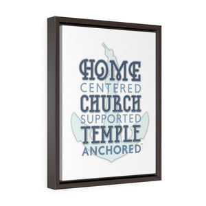 Vertical Framed Premium Gallery Wrap Canvas
