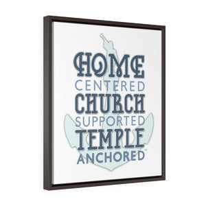 Vertical Framed Premium Gallery Wrap Canvas