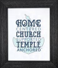 Load image into Gallery viewer, Temple Anchored Framed Artwork