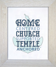 Load image into Gallery viewer, Temple Anchored Framed Artwork