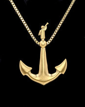 Load image into Gallery viewer, Temple Anchor Necklace Pendant