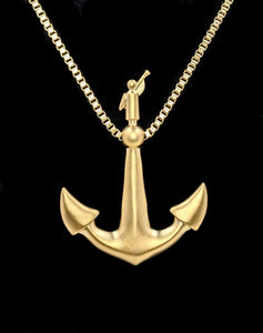 Temple Anchor Necklace Pendant